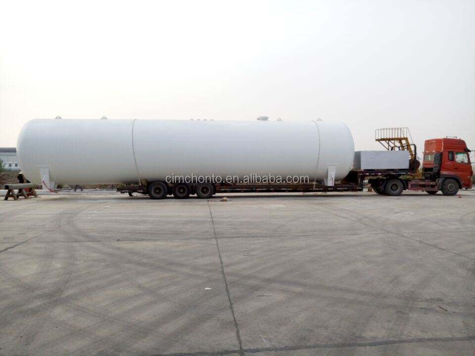 Factory Price ASME standard 5000 gallon propane lpg 100m3 storage tank in sa for sale