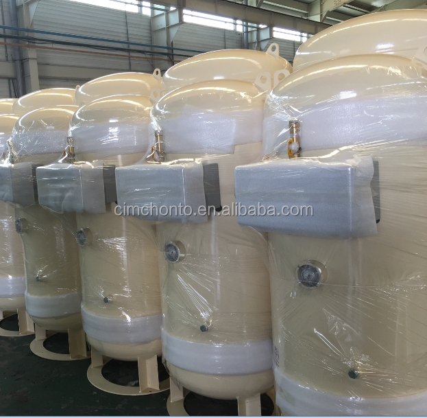 horizontal pressure vessel 1000 litre 500 gal 200kg lpg propane gas storage tanks price