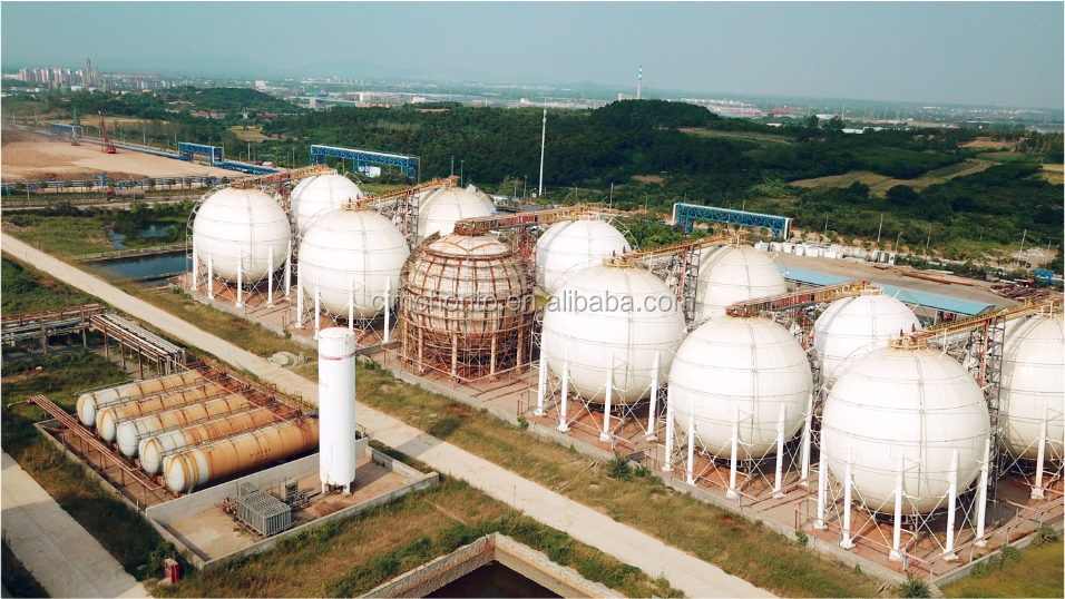 LPG Liquefied Propane Gas Spherical Tank for Terminal Storage Tank Farm