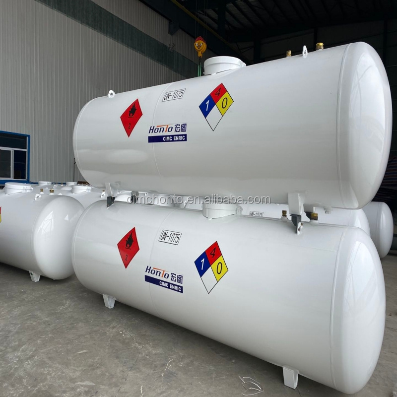 CIMC 1ton and 2.5 tons lpg propane storage gas tank