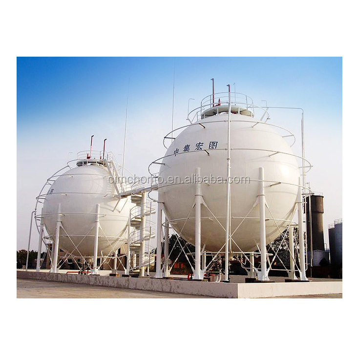 lpg competitive price big size propane spherical tank for sale