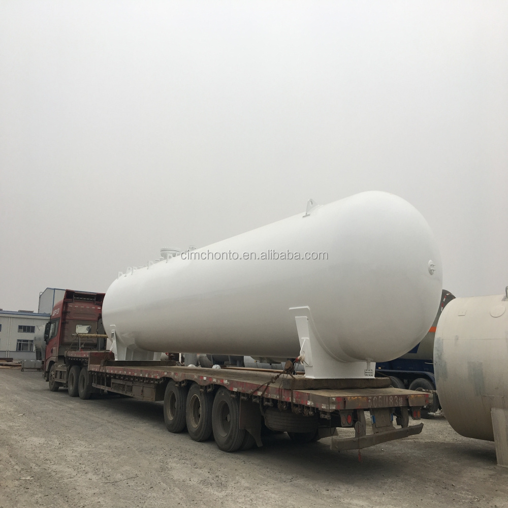 Factory Price ASME standard 5000 gallon propane lpg 100m3 storage tank in sa for sale