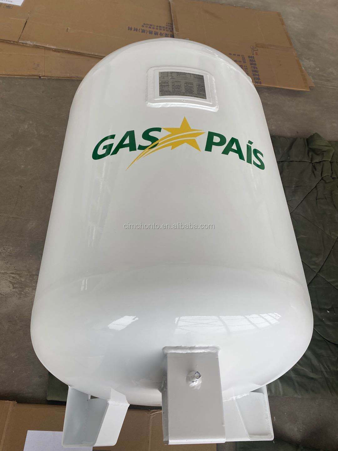 small 250 gallon 200kg lpg propane gas storage tank for sale