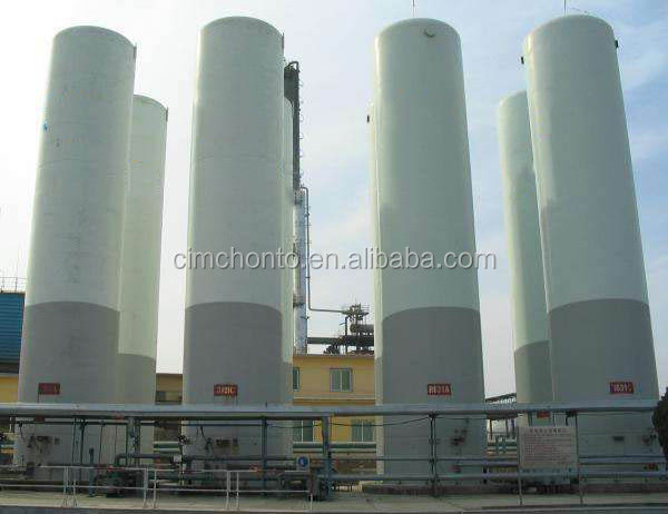 liquid co2 nitrogen natural gas storage tank and regulator