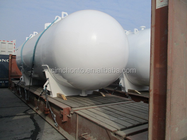 round large propane lpg 22 ton tank