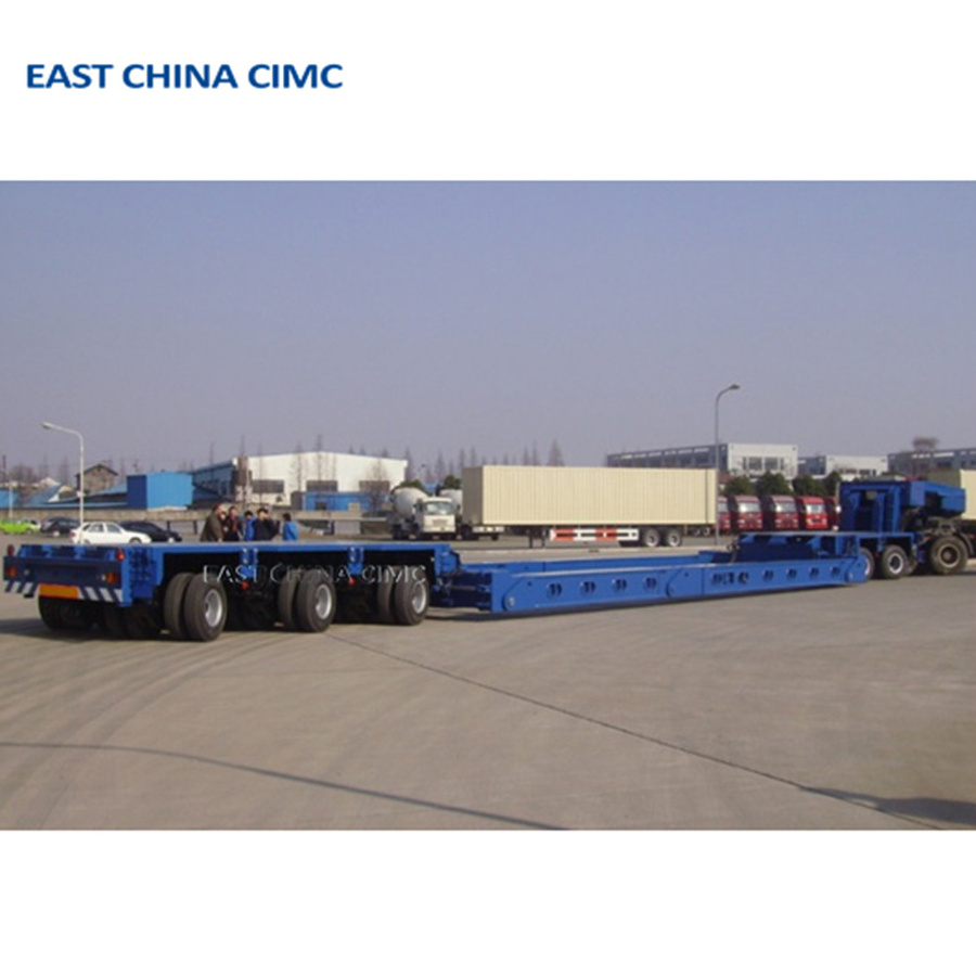 SPMT Self-propelled Modular Trailer Transporter For Heavy Duty Equipment Transport