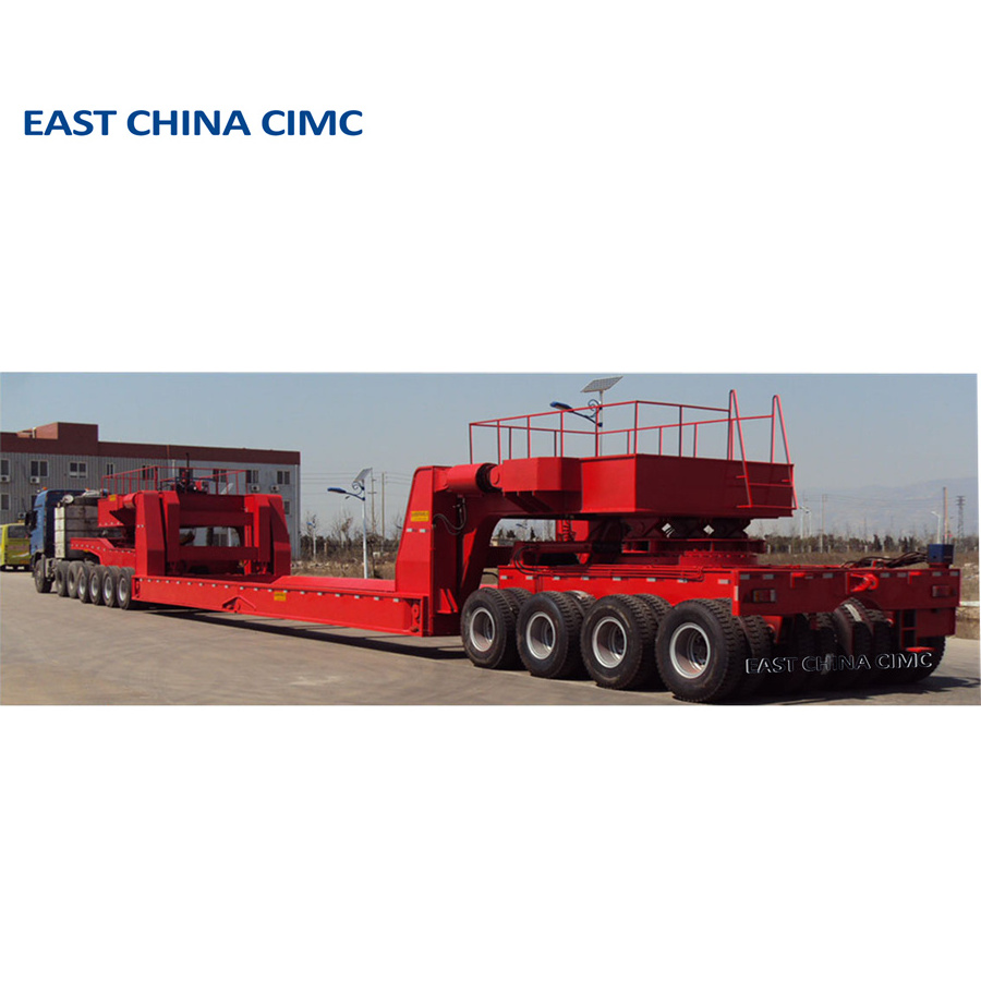 SPMT Self-propelled Modular Trailer Transporter For Heavy Duty Equipment Transport