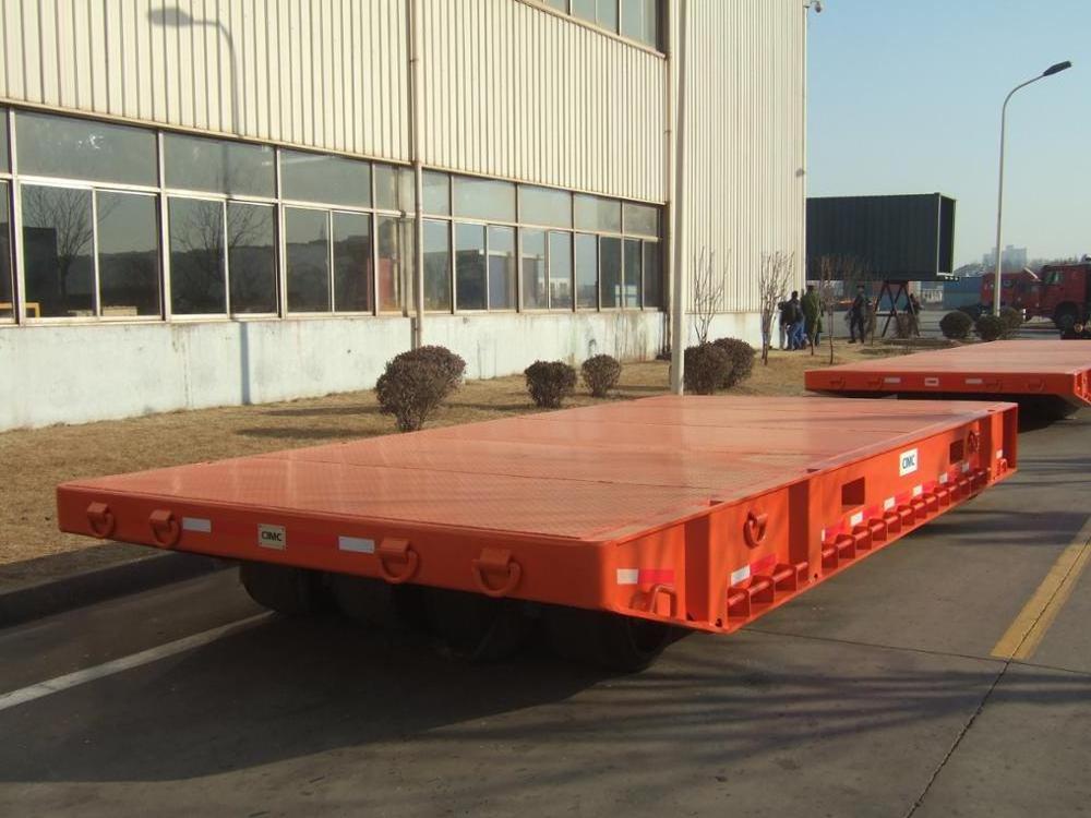 40FT / 100T port internal transport MAFI semi trailer