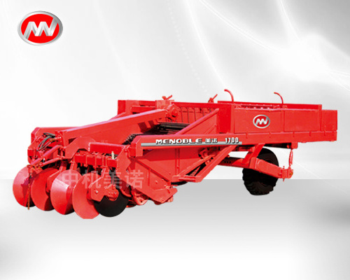 Automatic  double rows Potato digger  combine Harvester