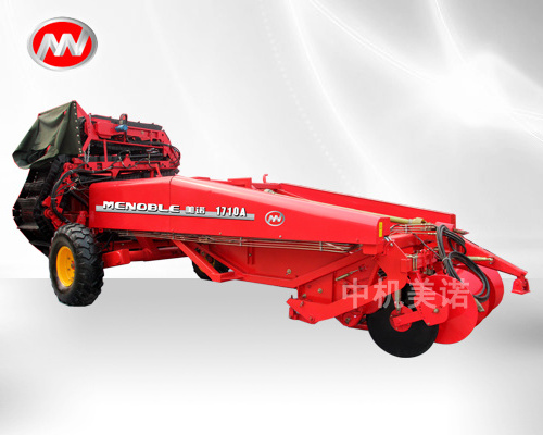 Automatic  double rows Potato digger  combine Harvester