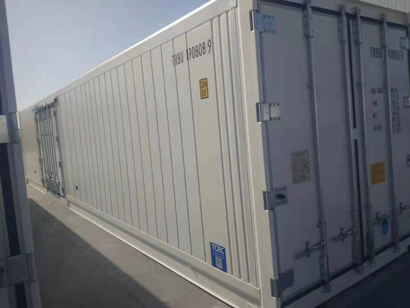 NEW 40ft Reefer Container with PU Foam Insulation 40 Feet Length Refrigerated Container shipping container foam insulation