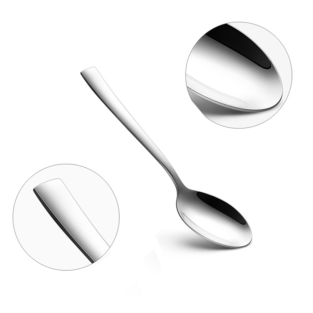 Custom Small Coffee Cupping Spoon Metal Tea Stirring Spoon Dessert Spoon Made of Stainless Steel