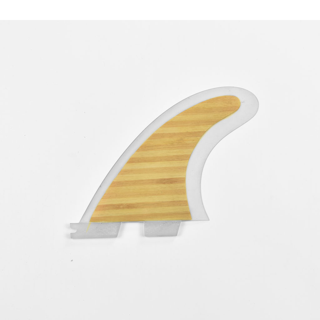 Wholesale Fiberglass High Strength Customized logo futures surfboard fins wooden surfboard fins