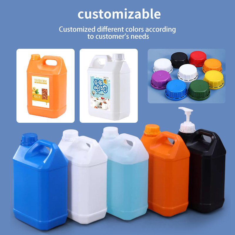 10L 10 Liter 10 Litre 2.5 Gallon HDPE Chemical Oil Container Plastic Jerry Cans