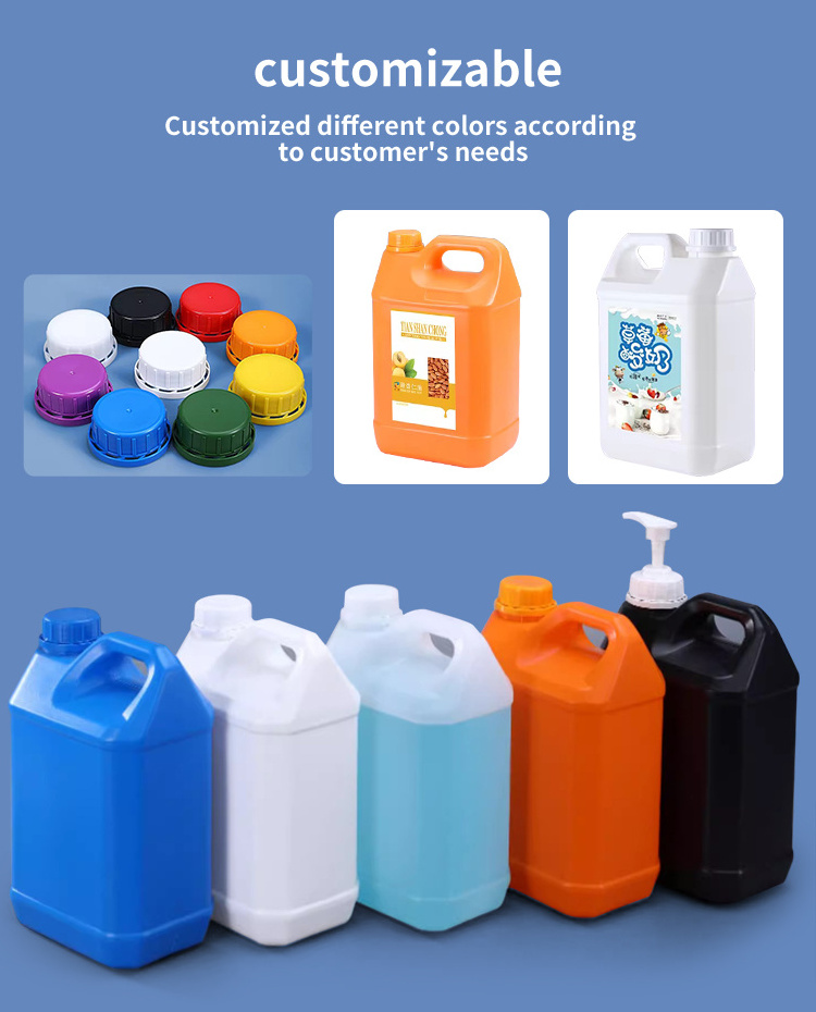 10L 10 Liter 10 Litre 2.5 Gallon HDPE Chemical Oil Container Plastic Jerry Cans