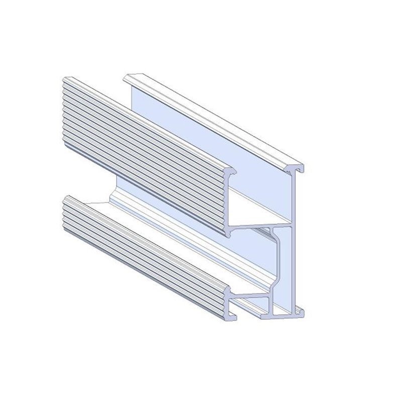 AL6005-T5 aluminum alloy Solar Panel Mounting Aluminum Rail