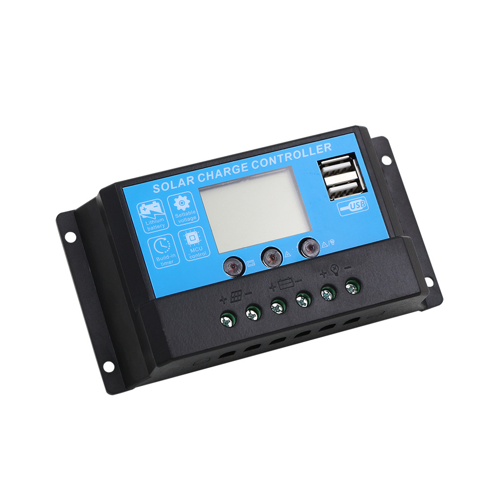 DY1024  10A 12V24V Solar Charge Controller with light control and timer control for charge to AGM GEL lithium battery