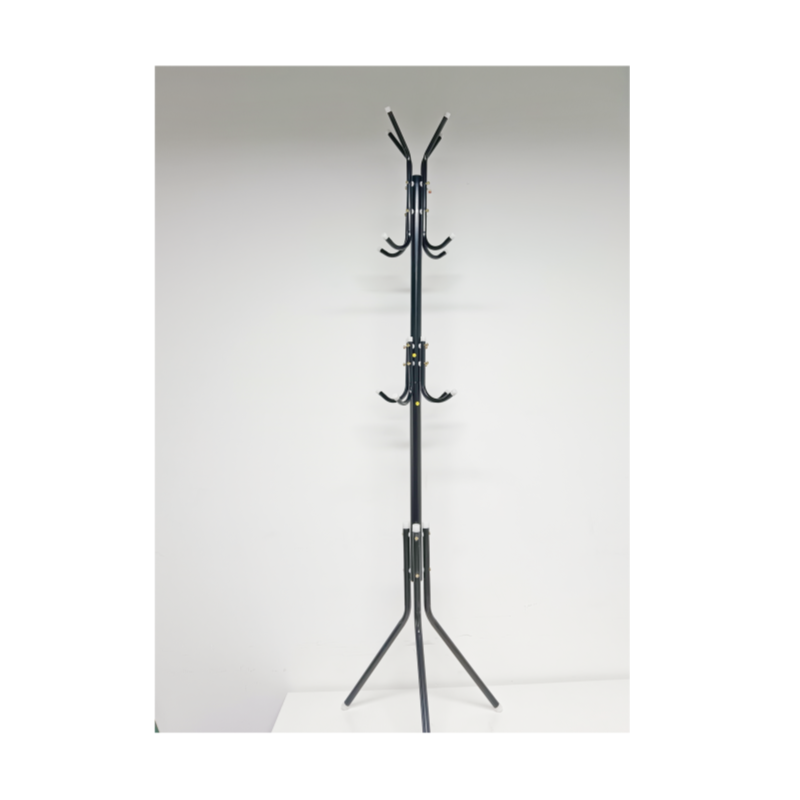 Livingroom hall corner entryway freestanding tree hanging clothes bag hat jacket umbrella coat rack metal coat hanger stand