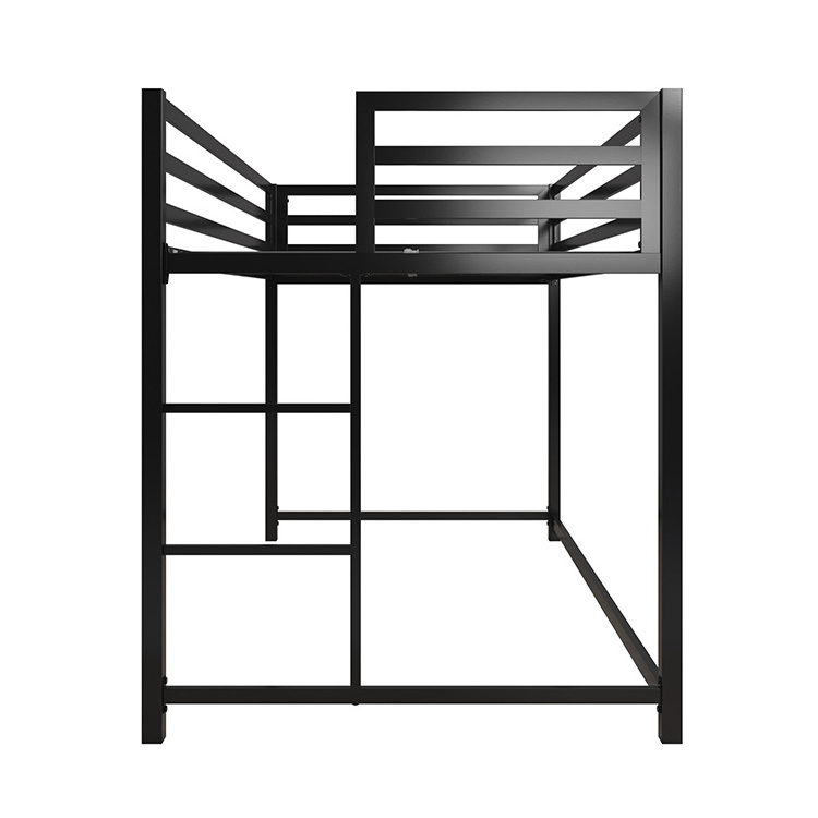 Wholesale Queen Size Loft Bunk Full Metal Bed For Adult With Stair