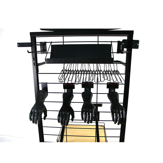 Multifunction Manufacture Wholesale Shoes Stand Metal  Wire Display Rack