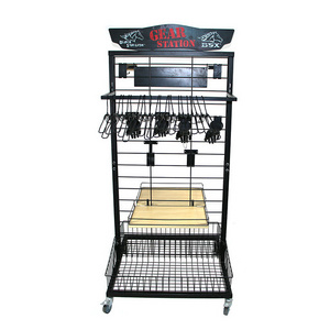 Multifunction Manufacture Wholesale Shoes Stand Metal  Wire Display Rack