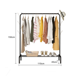 Wholesale Steel Garment Clothes Storage Hangers Metal Coat Rack Display Living Room Furniture Storage Organizer Modern