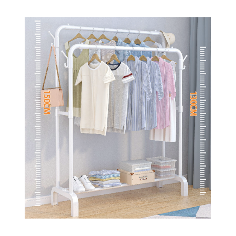 Wholesale Steel Garment Clothes Storage Hangers Metal Coat Rack Display Living Room Furniture Storage Organizer Modern