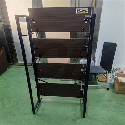 Wholesale Metal Hall Tree Clothes Coat Hanging Shelf Shoe Stand with Table for Living Room and Bedroom Entryway