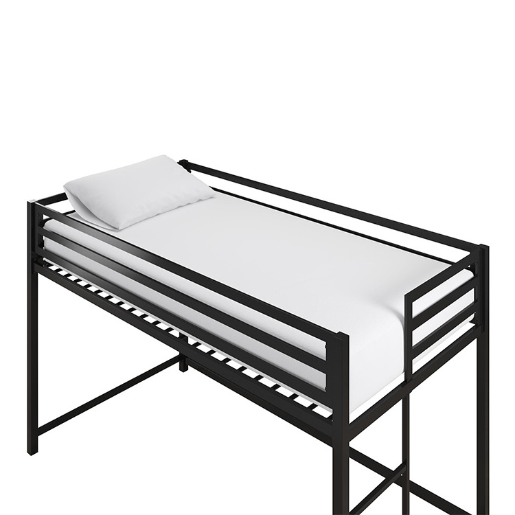 Wholesale Queen Size Loft Bunk Full Metal Bed For Adult With Stair