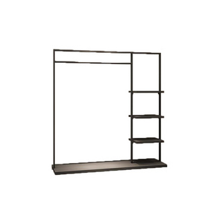 Simple Metal Commercial Store Wrought Iron Display Clothes Rack