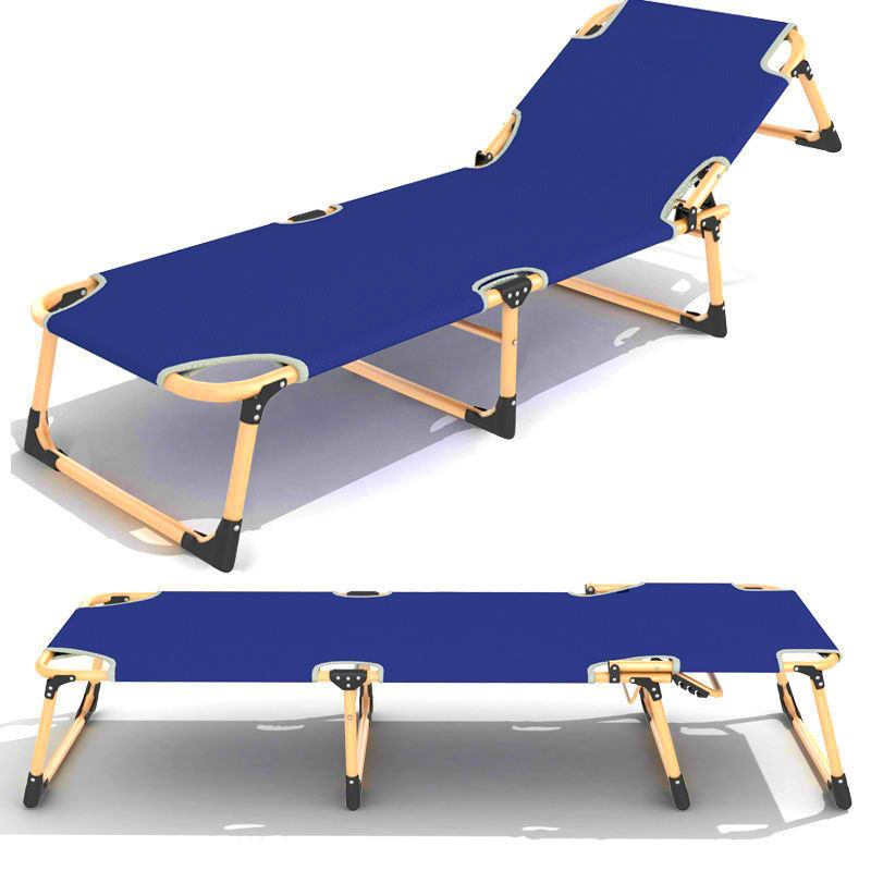 Adjustable Multifunctional Portable and Folding Large Size Single Bed with Soft Mattress