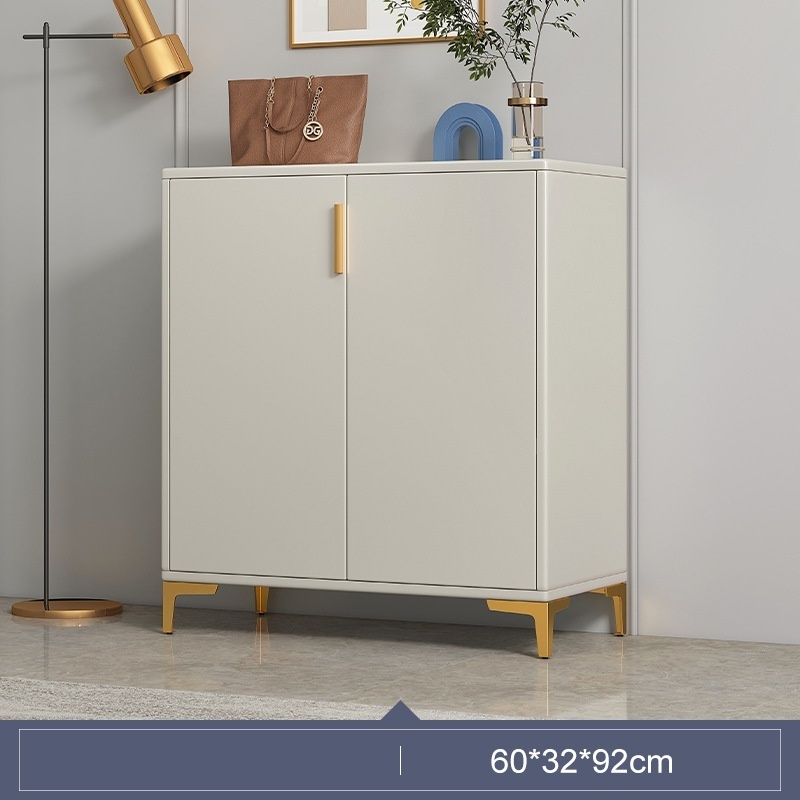 Light luxury shoe cabinet house hold outside the doorway 2024 new simple modern hallway storage balcony storage cabinet