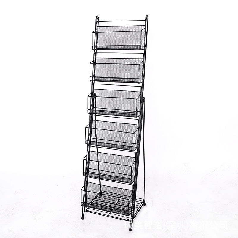 Factory Customized Supermarket Newspaper Library Magazine Stand  Stockings Underwear Display Rack