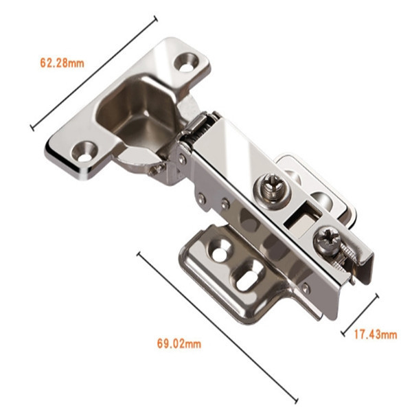 35mm cup cold-rolled steel  furniture hinge 121g soft closing 3D cabinet concealed door hinge