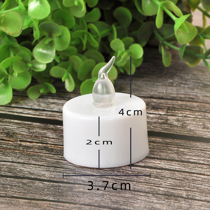 Wholesale Christmas Battery Operated Electric Flameless Plastic Mini Candles LED Tea Light Candles