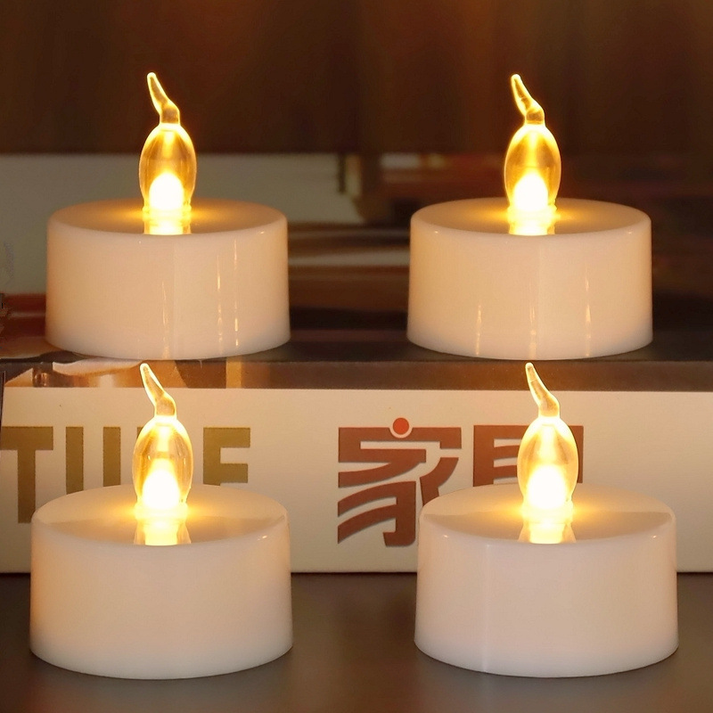 Newish Wholesale Christmas Battery Operated Electric Flameless Plastic Mini Candles LED Tea Light