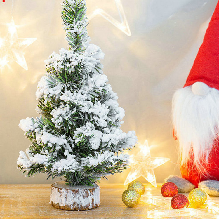 2023 New Ourwarm Customized Outdoor Indoor Arbol De Navidad Christmas Decoration Supplies Flocked Christmas Tree