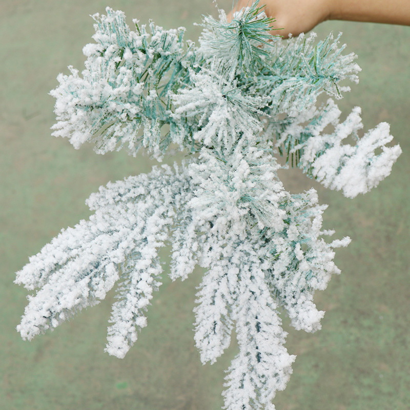 Wholesale Home Christmas Decoration Snow Christmas Tree Artificial PVC and PE Christmas Tree with snow