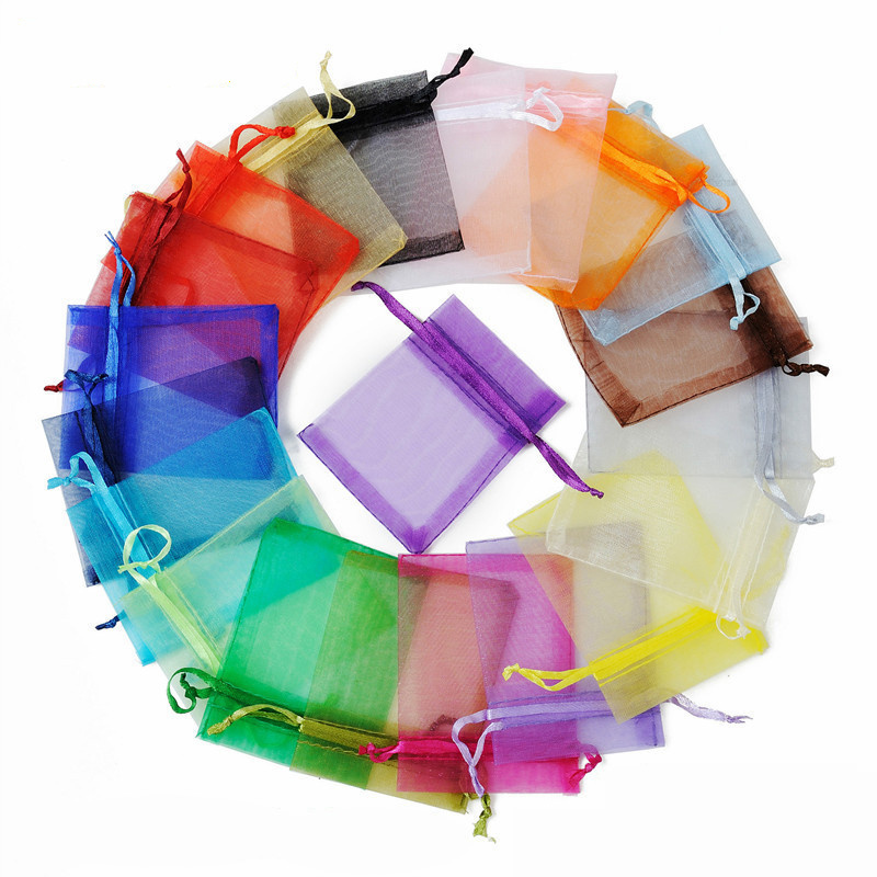 factory directly selling organza gift bags/organza pouch with wholesale price