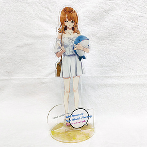 Custom Double-Sided Translucent Charm Acrylic Anime Stand for Anime Expo Customized Plastic Standee Figurine