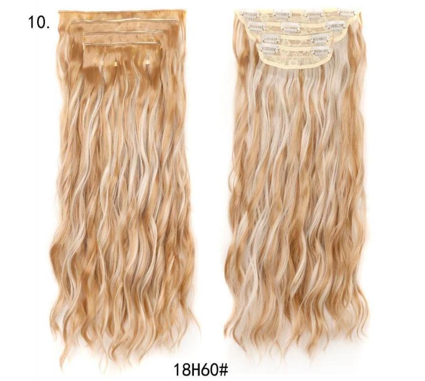 Drawstring Ponytail long curly hair  Perruque  ponytail human hair Ladies Wigs Long Smooth Overhead Pony Tail For Women