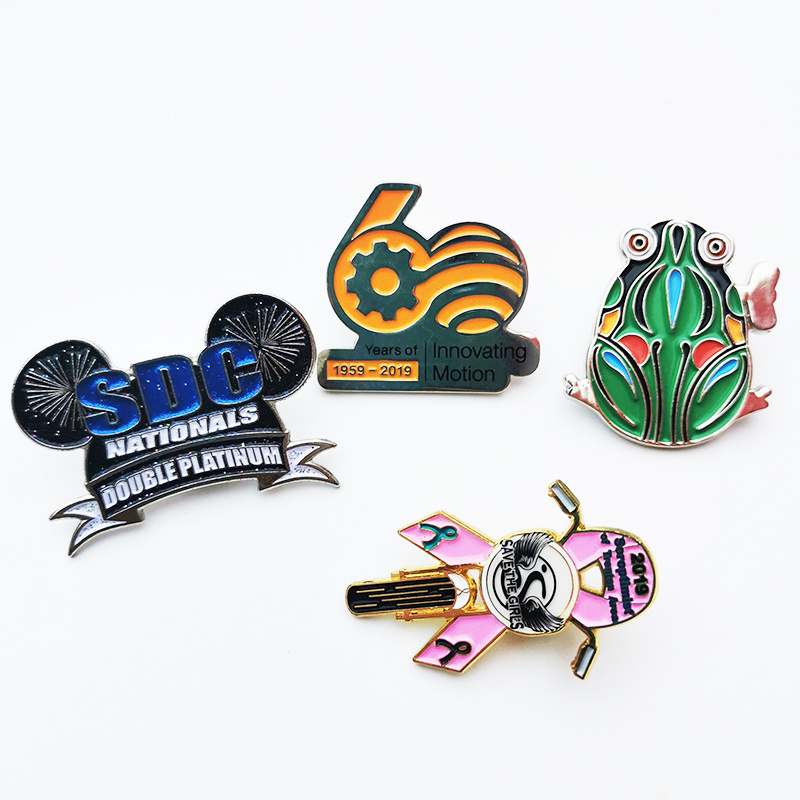 Custom Your Own Design Metal Crafts Cute Anime Metal Hard Enamel Pins Custom Lapel Enamel Pin