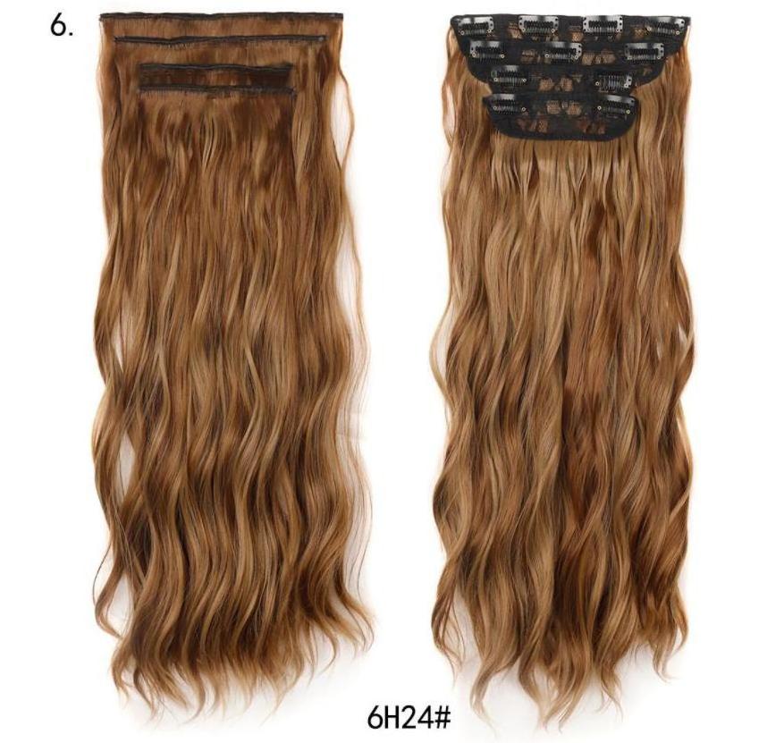 Drawstring Ponytail long curly hair  Perruque  ponytail human hair Ladies Wigs Long Smooth Overhead Pony Tail For Women