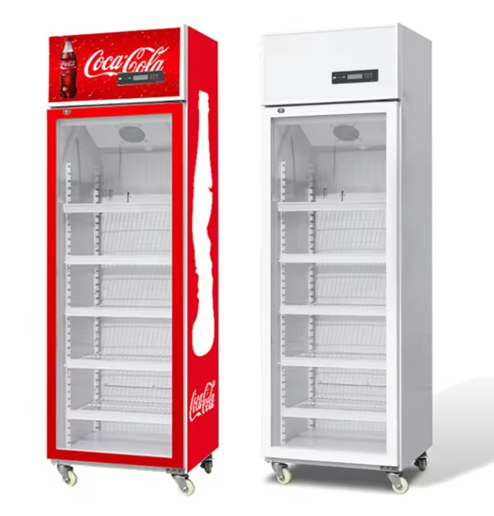 Convenience Store Beverage Open Beer Display Cooler for Refrigeration Equipment