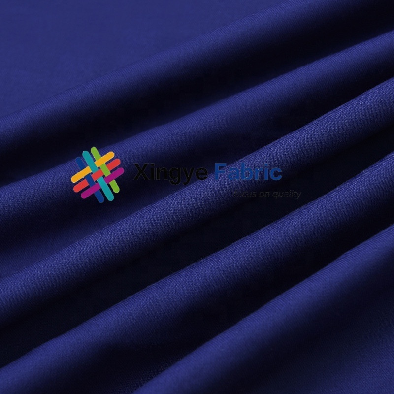 Customized high quality TR polyester rayon fabric stretch suit fabric