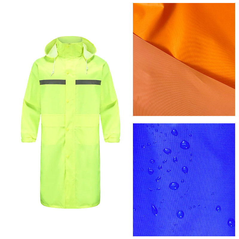 water resistant raincoat taffeta fabric 190T with pvc coating