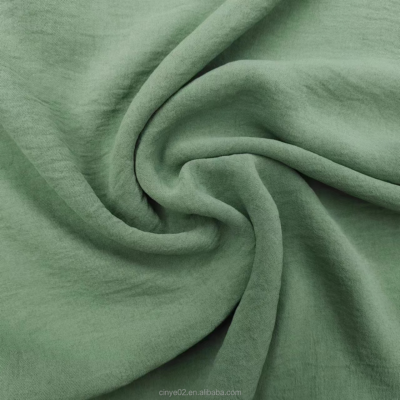 CEY  Airflow crepe fabric Plain Dyed polyester  Crinkle fabric