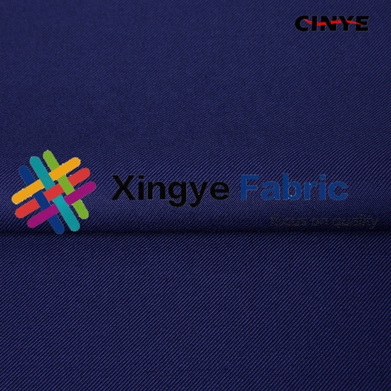 Customized high quality TR polyester rayon fabric stretch suit fabric