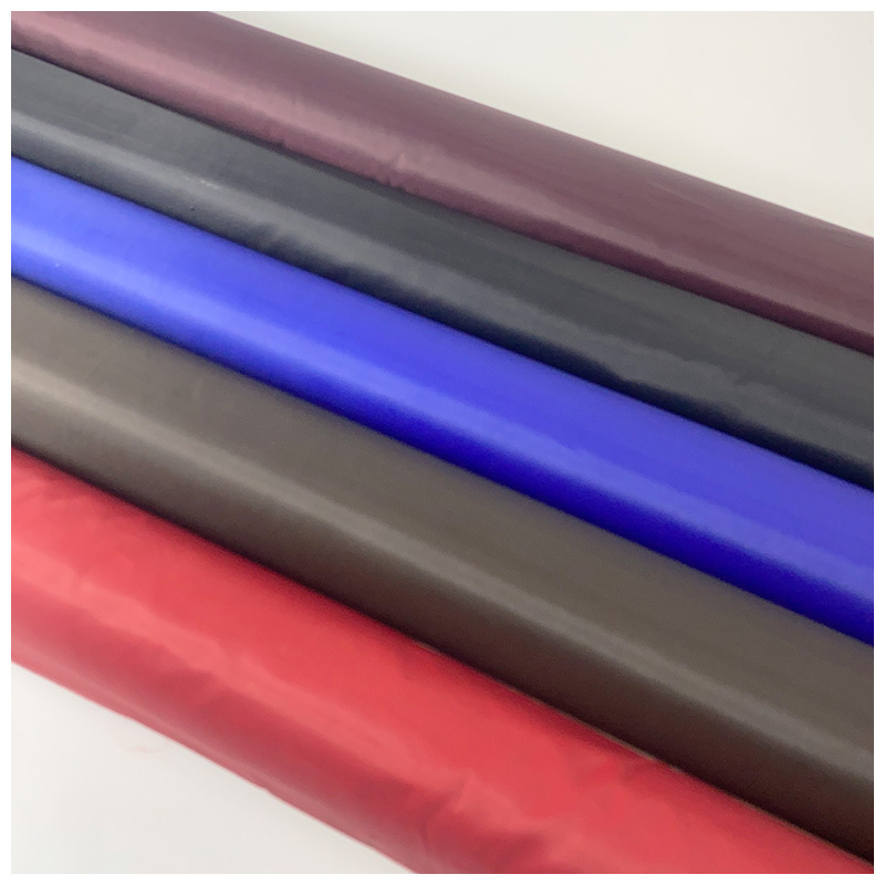 Oxford pvc pa pu coated fabric many colors pure polyester fabric