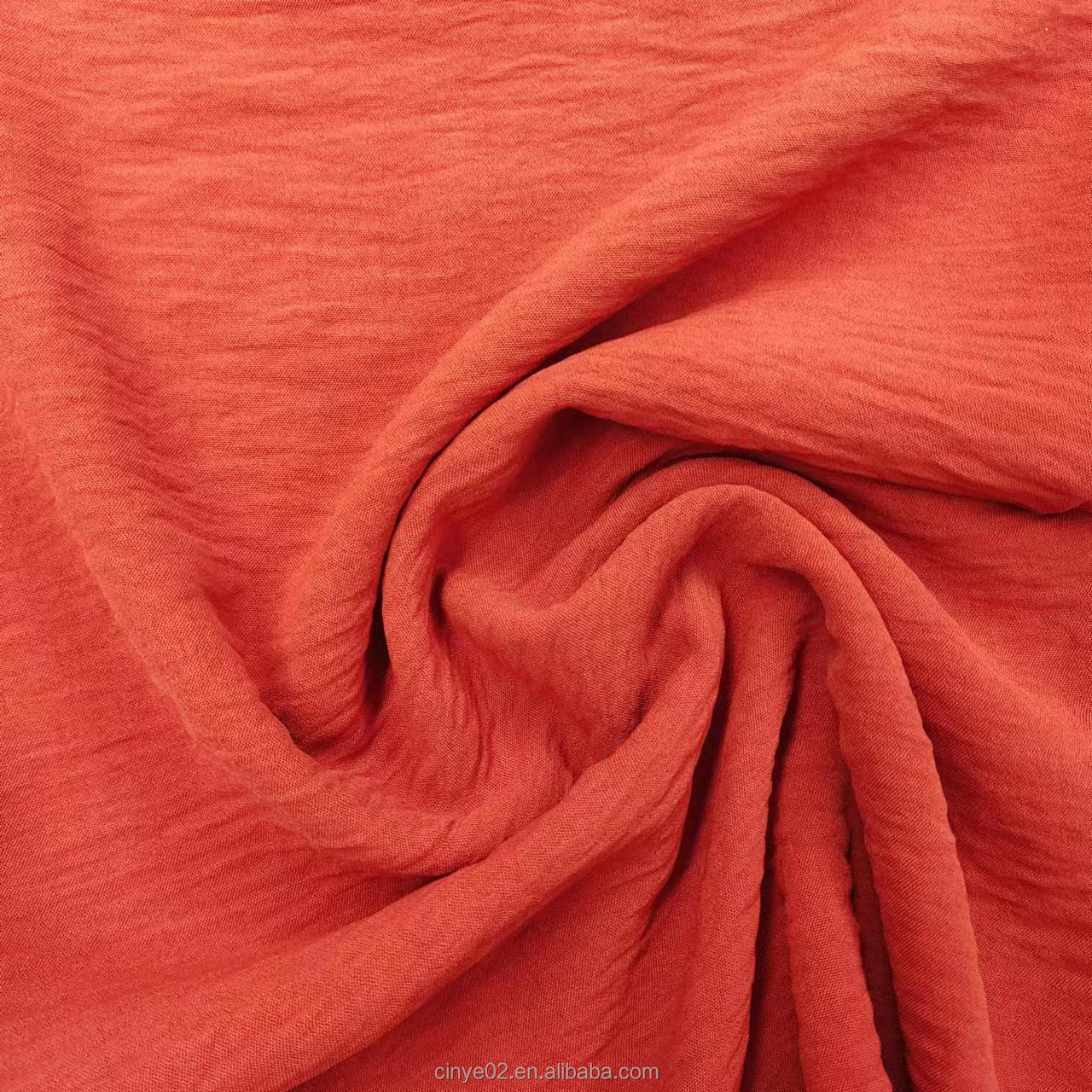 CEY polyester crepe fabric georgette abaya fabrics polyester crinkle crepe CEY 165gsm fabric for Indonesia market